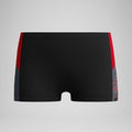 Boxer de bain Garçon Dive noir/rouge