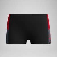 Boxer de bain Garçon Dive noir/rouge