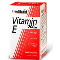 HealthAid Vitamin E 200iu 60 capsules