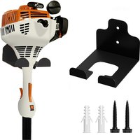 Heavy Duty Wall Mounted Garden Trimmer Stand Garage Manager Weeder Lawn Trimmer Stand Gardening Tool Storage Rack Garden Tools