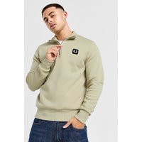 Fred Perry Felpa Badge 1/2 Zip