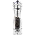 The Vittel 23 cm manual pepper mill has a pure and slender profile. Chrome accents enhance the transparency of the mill. Vittel