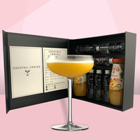 Peach Margarita Cocktail Box Gift Set | Tequila Gift Set