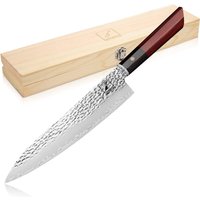 Gyuto Chef Knife 9" | AUS10 Hammered Japanese Knife| imarku