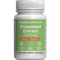 Grapeseed Extract 8000mg (360 Tablets)