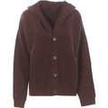 Cardigan con cappuccio