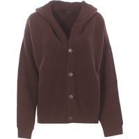 Cardigan con cappuccio