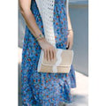 Allie Clutch - White
