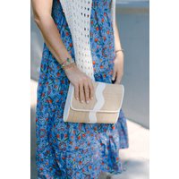 Allie Clutch - White