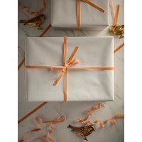 Slim Velvet Ribbon - Apricot 20m