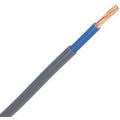 Zexum Grey 25mm 97A Blue Meter Tails 6181Y Round PVC/PVC Harmonised Cable - 10 Meter