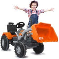 Jamara Traptractor met Lader - Oranje