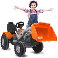 Jamara Traptractor met Lader - Oranje