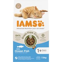 IAMS Advanced Nutrition Grain-Free with Ocean Fish - Economy Pack: 2 x 7.5kg