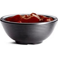 Melamine Ribbed Ramekin Black 3oz (Single)