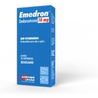 Antiemético Emedron 10 mg para Cães e Gatos - 10 comprimidos