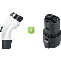 Lectron 80 Amp J1772 to Tesla EV Adapter + 48 Amp Telsa to J772 EV Adapter Bundle