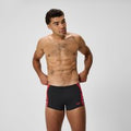 Boxer de bain Homme Hyperboom Splice noir/rouge