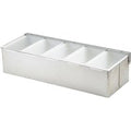 GenWare 5 Part Stainless Steel Condiment Holder