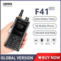 UNIWA F41 2.4" Zello Walkie Talkie 4G Smartphone Android 8.1 phone-y-communication Waterproof PTT 4600mAh NFC Cellphone On Sale