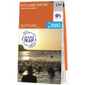 Ordnance Survey OS Map of Rutland Water: Explorer 234