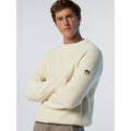North Sails - Maglione girocollo a costa ingleseNorth SailsMarshmallowXL
