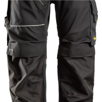 Snickers RuffWork Canvas+ Work Trousers+ - Black/Black - 112