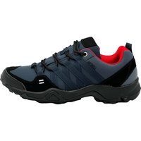 Herren atmungsaktive Wanderschuhe Navy-Rot 45