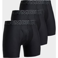 Under Armour 3-Pack Boxers - Zwart- Heren, Zwart