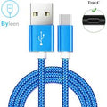USB Fast Charge Cable For Samsung Galaxy S20 S9 S8 Note 20 10 9 8 A40 A50 A70 M30s 3M Type C Cable Usb Cable For Xiaomi Mi 9T 9