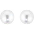 Classic Collection 7.5x8mm Grade A+ Akoya Pearl Stud Earrings