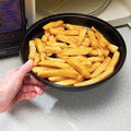 Easylife Microwave Chip Pan in Green, Size 6
