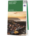 Ordnance Survey OS Road Map of Northern England: 4