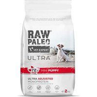 Hundetrockenfutter – Raw Paleo Ultra Rind Puppy Mini 2kg
