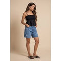 Urban Bliss Shirred Brodiery Top Black 8