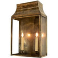 462A Large Strathmore 2 Light Exterior Wall Light - product_finish:Polished Brass
