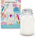 Candela profumata Yankee Candle personalizzabile con pennarelli