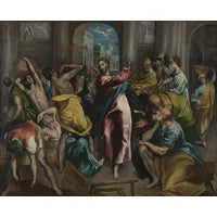 El Greco, Christ driving the Traders from the Temple Print