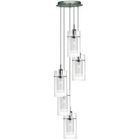 Searchlight 2305-5 Duo I, 5 Light Disc Ceiling Pendant