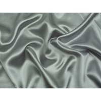 Minerva Core Range Liquid Satin Fabric Silver