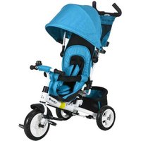 PRICE DROP! 4-in-1 Kids Trike Stroller with Push Handle & Safety Belt - Ages 1-5, Outdoor Ride-On, Adjustable Canopy | Wowcher