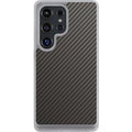 Samsung Galaxy S25 Ultra Handy NIVOcore frozen Hülle Handyhülle NIVOcore Schutzhülle Frozen Carbon Metallic Look Muster