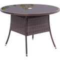 Round/Square Outdoor Table with Parasol Hole