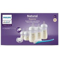 Philips Avent Natural Response 3.0 Starterset – 5 Babyflessen – Newborn Giftset – Inclusief Flessenborstel & Ultra Soft-fopspeen