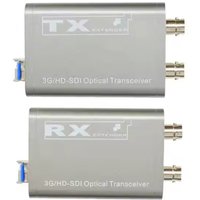 3G SDI Extender with Loopout over Singlemode Fiber up to 20km Uncompressed 1080P SDI to Fiber Optical Transceiver