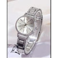 Chic Women's Gold Watch with LOVE Bracelet - Timeless Gift Set | Wowcher