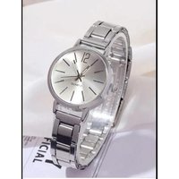 Chic Women's Gold Watch with LOVE Bracelet - Timeless Gift Set | Wowcher