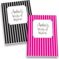 Pinstripes Personalized Journal Set