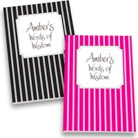 Pinstripes Personalized Journal Set