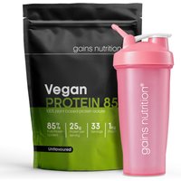 Vegan Protein 85 | 1KG | + 600ml Shaker Pink